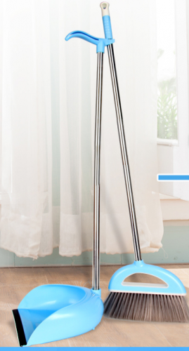 雅高 掃把 掃帚畚箕超值2件套裝 天空藍